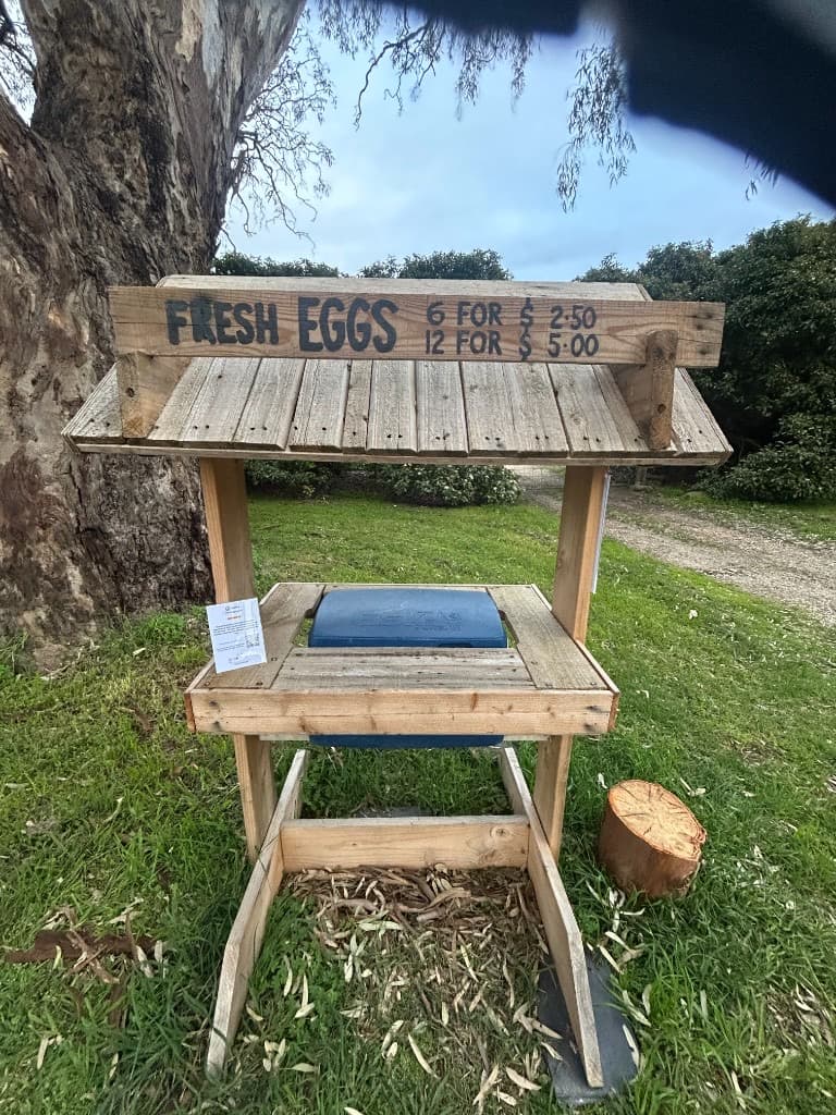 Alexa's Egg Stand, Regional Australia